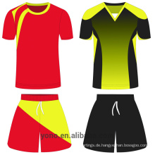 OEM / ODM 100% Polyester volle sublimation druck mesh schnell trocknend original fußball jersey / fußball shirt maker fußball jersey